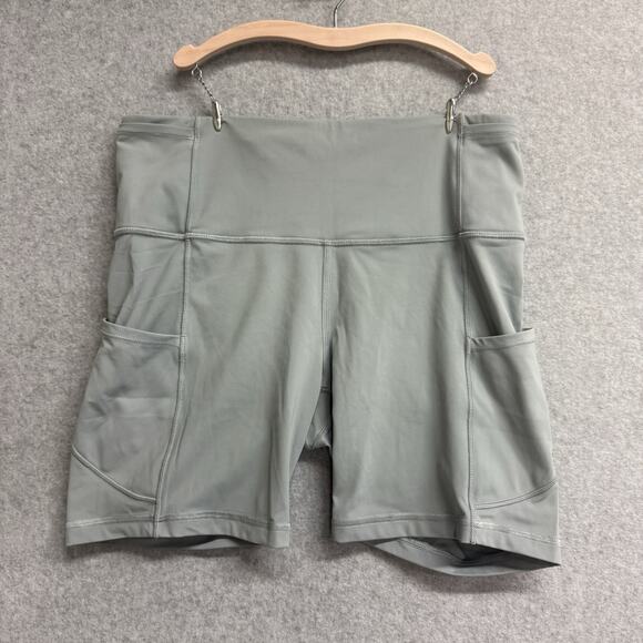 Lululemon Fast Free HR Running Shorts 6” Gray Women’s Size 8 Style LW7AU6 - Picture 1 of 7